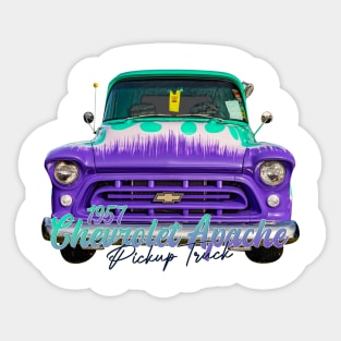 Customized 1957 Chevrolet Apache Pickup Truck Sticker